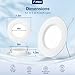 Amico 24 Pack 5/6 inch 5CCT LED Recessed Lighting, Dimmable, 12.5W=100W, 950LM, 2700K/3000K/4000K/5000K/6000K Selectable, Retrofit Can Lights with Baffle Trim, IC Rated - ETL & FCC, White