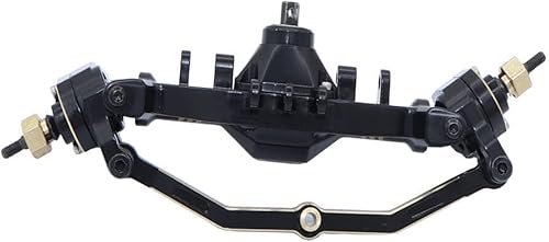 Miniatura 2 de XBERSTAR 118 RC Juego de ensamblaje de eje delantero trasero de latón para Traxxas TRX4M 118 RC Crawler (1set)