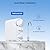 GLACIER FRESH GFU06 0.01?m Ultra Filtration Under Sink Water Filter System, Tankless Ultra Compact Design, with Faucet, No Electricity & Waste Water, Preserve Beneficial Minerals No TDS Reduction