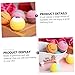 CALLARON 6pcs Two-Tone Spa Bath Balls Dye Natural Bubble Animal Shape for Feet Body