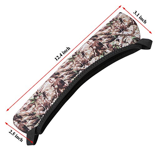 Shumi Yutetuter 3-Pack Scope Cover Waterproof Neoprene Scope Covers Optics Lens Cover 12" Leaf #TOP3