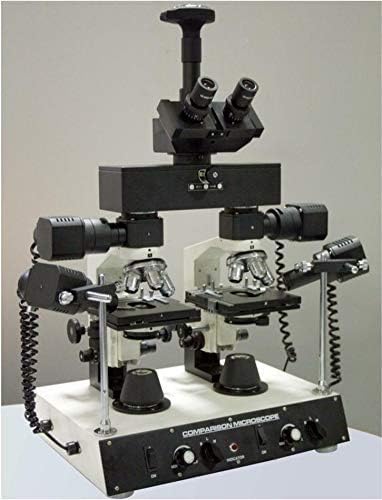 MICROSCOPE FORENSIC IMAGE COMPARISON Metallurgical Biological Detective ...