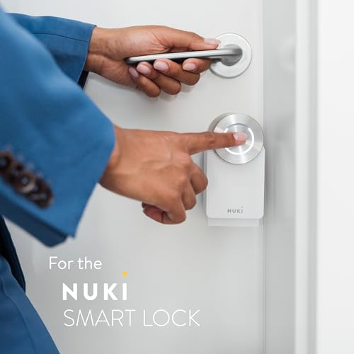 Nuki Universal Cylinder, Schließzylinder für Nuki Smart Lock, Höchste Sicherheitsklasse SKG...