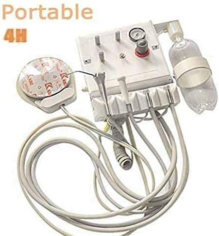 ミニエアコンプレッサー 壁掛け ポータブルタイプ 3Way付き フットペダル制御