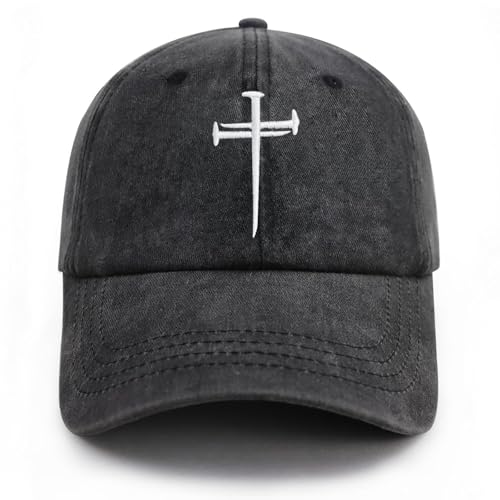 Christan Jesus Cross Gorra de béisbol bordada para papá,