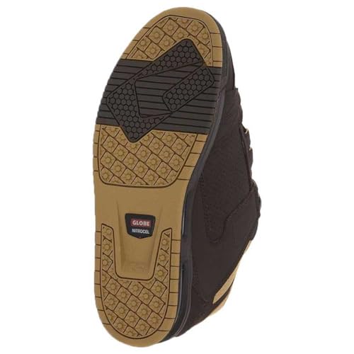 Image of Globe Sabre Skateboard Shoes, Curry Oak Dark, 45 EU / UK 10