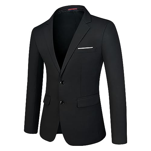 Men's Sport Coats & Blazers Slim Fit Suit Jacket for Men Two Button Sport Coat for Wedding Casual