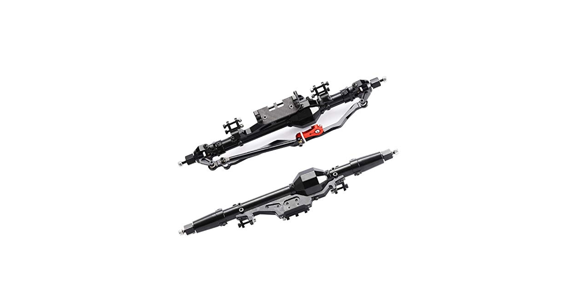 RC AXIAL Wraith Rock Craler フロント/リアアクスル Amazon.com: Aluminum Axle Front & Rear Axle for 1/10 RC
