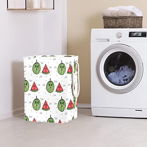 Panier à linge pastèque pour optimiser le rangement de la chambre