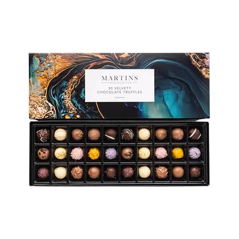 Martin’s Chocolatier Velvety Chocolate Truffles Gift Box Cover
