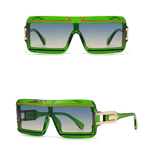 Lunettes de soleil à dégradé tendance avec protection UV400 rétro