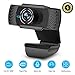 Price comparison product image vcloo Webcam HD 1080P with Mic PC Camera for Video Calling & Recording Video Conference/Online Teaching/Business Meeting Compatible Compatible for Computer Desktop Laptop MacBook