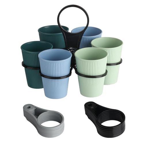 2pcs Foldable Drinks Carrier Foldable Drink Carrier Holiday for All Inclusive Drinks Carriers Tray Portable Folding Cup Holder for Super Carry Beverage Carriers Festival Coffee Drink Holder Holiday