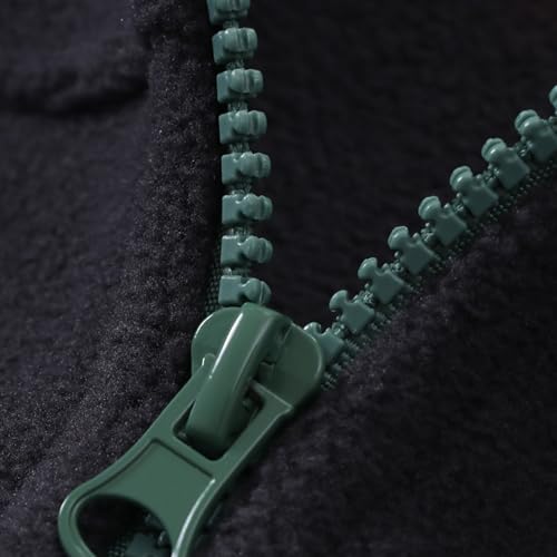 Kids Polar Fleece Jacket Fuzzy Warm Outerwear Boys Girls Soft Hooded Fall Fashion Lightweight Coat with Pockets4