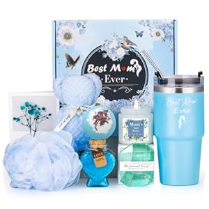 Gifts for Mum, Birthday Gift for Mum, Gifts for Mum from Daughter Son, Mum Christmas Gifts, Best Mum Gifts, Presents for Mum, Mum Gifts, Relaxing Spa Bath Set for Mama 20oz Tumbler