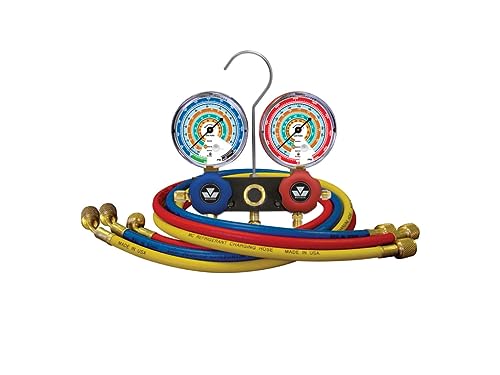 MASTERCOOL - Gauge Set 72 Hoses R404/R407 (54172)