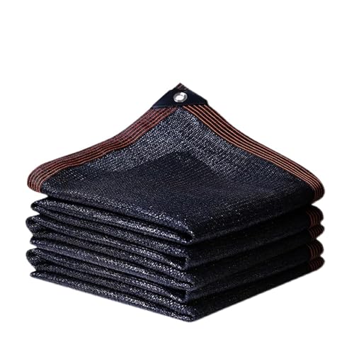 Privacy Screen Shade Cloth Black Mesh Sun Shade Net 90% Shading Cover 6.6X13FT 9.9X23FT 19.7X49.2FT 32.8X32.8FT for Plants Greenhouse Outdoor Pergola Lawn(Size:3x4m/9.9x13ft)