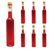 Höhe 30 cm ; Durchmesser 61 mm ; Der Innendurchmesser des Halses 17 mm ; Gewicht 400 g ; Kapazität 500 ml