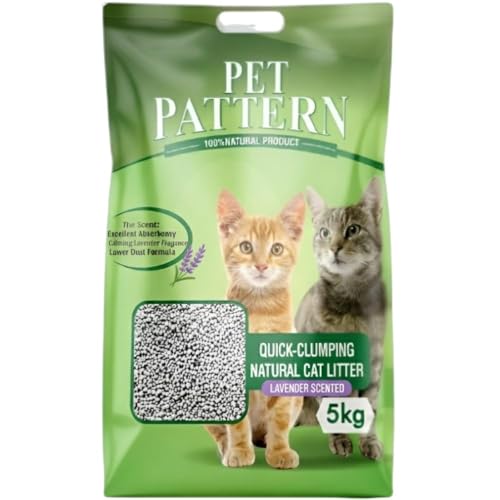 DynamicSales (India) Smart Ball Shaped White Bentonite Cat Litter 300g (10 kg (Pack of 1), Lavender)