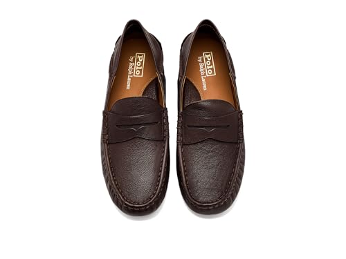 Image of POLO RALPH LAUREN Anders Leather Driver