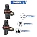 uxcell 2pcs Car Cam Camshaft Position Sensor Replacement No.55565708/55565709 for Chevrolet Aveo 1.6L L4 2009-2011 for Chevrolet Aveo5 1.6L L4 2009-2011