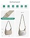BAGSMART Quilted Puffy Crossbody Bag for Women, Medium Cute Hobo Shoulder Purse Soft Fluffy Handbag for Daily Use