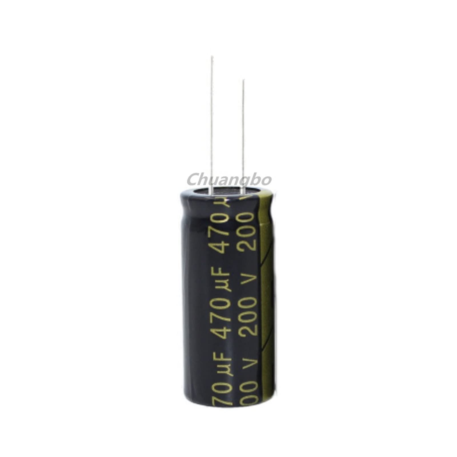 Condensateur 200V 470UF en aluminium pour remplacer un composant défectueux