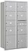 Salsbury Industries 3716D-07ARP 4C Horizontal Mailbox, Aluminum