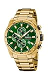 Sporttyp: Golf Festina Herren Analog Quarz Uhr mit Edelstahl Armband F20541/3