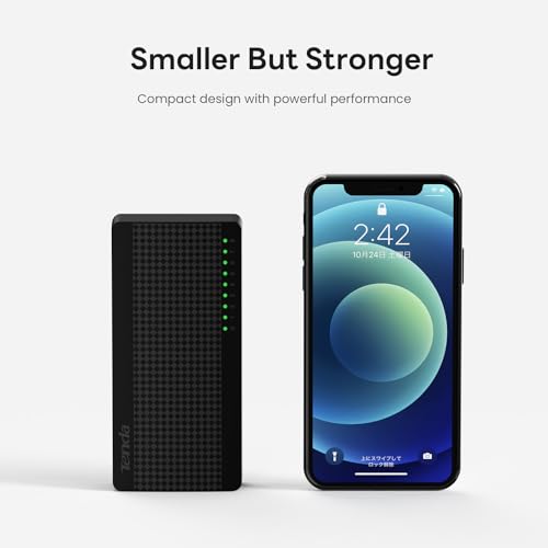 Image of Tenda 8 Port Gigabit Ethernet Switch, Desktop Ethernet Splitter | Unmanaged Network Hub, Plug & Play, Wall-Mount, Fanless Quiet, for Ethernet Cable, Router, PC, NAS (SG108)