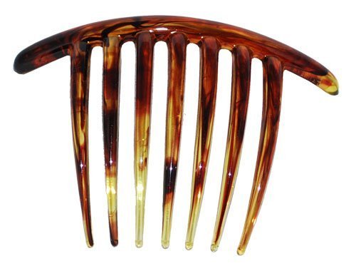 French Twist Comb - Set Of 3 (Three) Combs In Tortoise Shell #TOP1