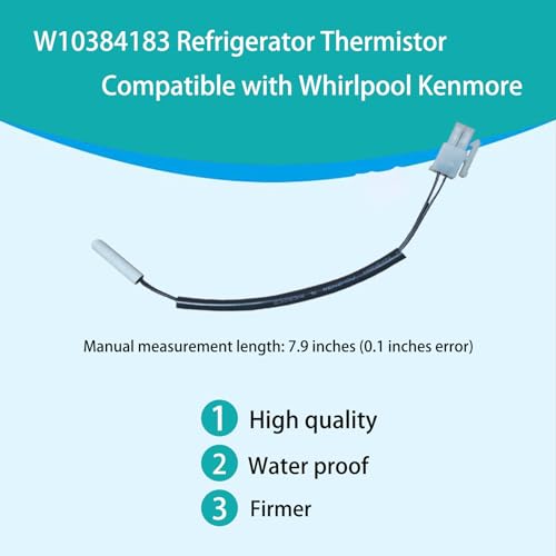 Thermistance WPW10384183 pour lave-vaisselle Whirlpool et Kenmore
