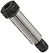 Unbrako 1107658 Alloy Steel Shoulder Screw, Black Oxide Finish, Knurled Socket Cap Head, Hex Socket Drive, Meets ASME B18.3, Right Hand Threads, 5/8"-11 Thread Size, 3/4" Shoulder Diameter, 2-1/4" Shoulder Length, (Pack of 10)