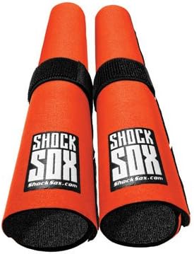 Fork Seal Guards 37-50mm Fork Tube 13" Orange for Yamaha YZ125 1984-2018