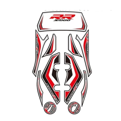 Protection réservoir S1000RR 2009-2014 avec autocollants transparents