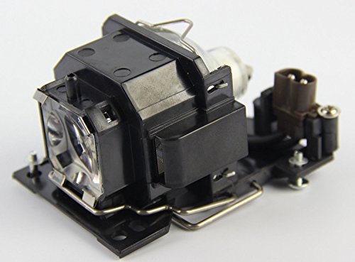 Sekond DT00781 / 456-8770 / 78-6969-9903-2 / CPX1LAMP / RLC-027 - Lámpara de repuesto con carcasa para Hitachi CP-RX70 / CP-X1 / CP-X2 / CP-X253 / CP-X4 / HCP-60X / HCP-70X. / HCP-75X / HCP-76X Cover