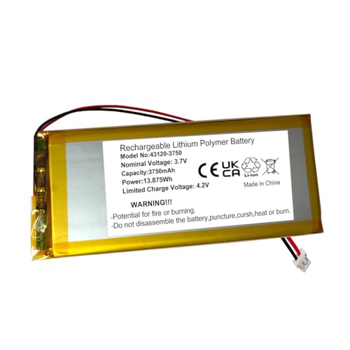 Batería de 3750 mAh para teclado mecánico RK, máxima autonomía inalámbrica