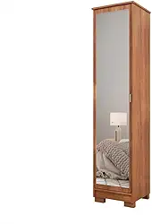 Sapateira Armario Organizador Lia com Espelho e Prateleira Cinamomo