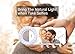 Selfie Ring Light, Oternal Ring Light Rechargeable Portable Clip-on Selfie Fill Light for iPhone Android Smart Phone Photography, Camera Video, Girl Makes up