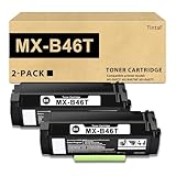 TintaF MX-B46T MXB46T Black Toner Cartridges Replacement for Sharp MXB46T Toner Cartridge for Sharp MX-B467F MX-B467P Printers Ink 2-Pack (35,000 Pages,2X Black)