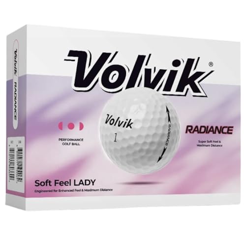 Volvik Radiance Golf Balls (White)
