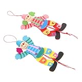 De clown interactif : la marionnette de clown peut aider la relation parent-enfant peut exercer la flexibilité des doigts de l'enfant, de marionnette à main de dessin animé