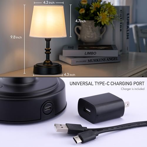 O'Bright OB-TL19BS O’Bright Seraph Mini – Cordless Led Table Lamp thumb #3