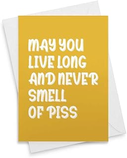 Rude Birthday For Women Might Piss Yourself Funny Sister Cheeky Brother Fun Dad Mom Happy Wife Girlfriend Grandma Husband Grandpa Offensive Adult Naughty Humor Inappropriate 50th - [00173]