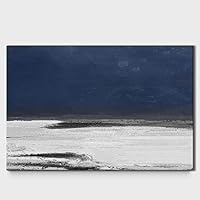 Canvas Wall Art Abstract Seascape Painting Canvas Prints Home Artwork Decoration for Living Room,Bedroom - 12x18 inches