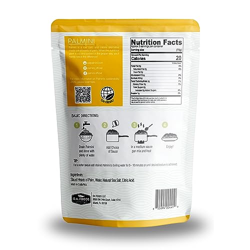 Palmini Low Carb Angel Hair | 4g of Carbs | As Seen On Shark Tank (12 Ounce Pouch (Pack of 6))