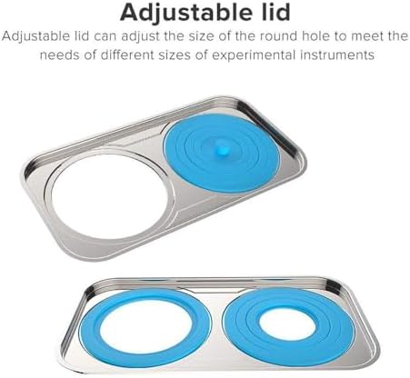 Digital Constant Temperature Water Bath, 4/6 Holes Lab Heating Device, Precision Temperature Control, Ideal for Scientific Experiments, Sample Preparation & Laboratory Use