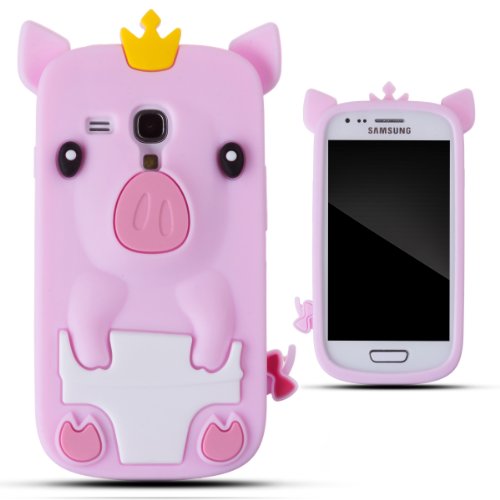 Zooky® rosa silicone maiale COVER/CASE/CUSTODIA