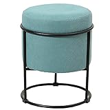 MULTI-FONCTION: ce pouf élégant peut être utilisé pour s'habiller dans la chambre, mettre des chaussures à l'entrée, se reposer sur une chaise ou l'utiliser comme repose-pieds sous le bureau. Idéal pour le salon, la chambre d'amis, la chambre à coucher, la station d'accueil, le bureau, l'entrée etc.