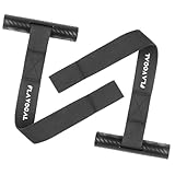 2 Pack Heavy Duty Quick Loop Straps | No-Drill Tie Down Anchors for Kayak, Canoe, Truck & Car Hood | Adjustable Lashing Straps for Roof Rack, Bow/Stern Transport